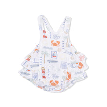 Club Mediterranean Organic Cotton Ruffle Sunsuit