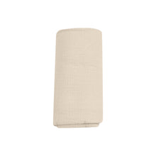 Solid Oxford Tan Organic Cotton Muslin Swaddle Blanket