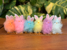 Feathery Easter Chicks 5" tall