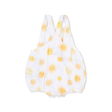 Happy Suns Organic Cotton Muslin Retro Sunsuit