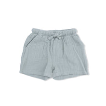 Club Mediterranean Button Down Polo Shirt & Organic Cotton Muslin Short Set