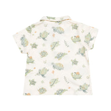 Sea Turtles Polo Shirt & Organic Cotton Muslin Short Set