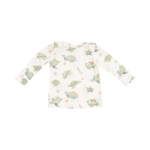 Sea Turtles Rib Lounge Wear Pajama Set