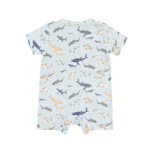 Sharks Organic Cotton Muslin Henley Shortall
