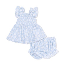 Western Daisies Organic Cotton Muslin Baby Doll Tunic Top with Bloomer