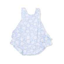 Western Daisies Organic Cotton Ruffle Sunsuit