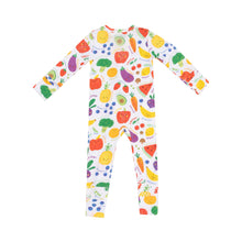 Eat the Rainbow 2 Way Zipper Romper Coverall
