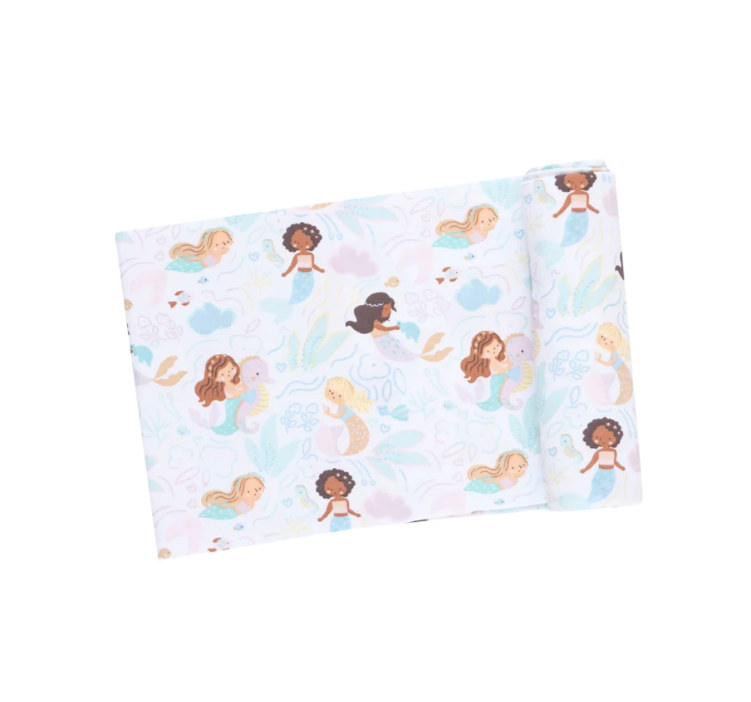 Magical Mermaids Bamboo Swaddle Blanket