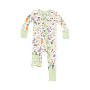 Veggie Patch 2 Way Zipper Romper Coverall