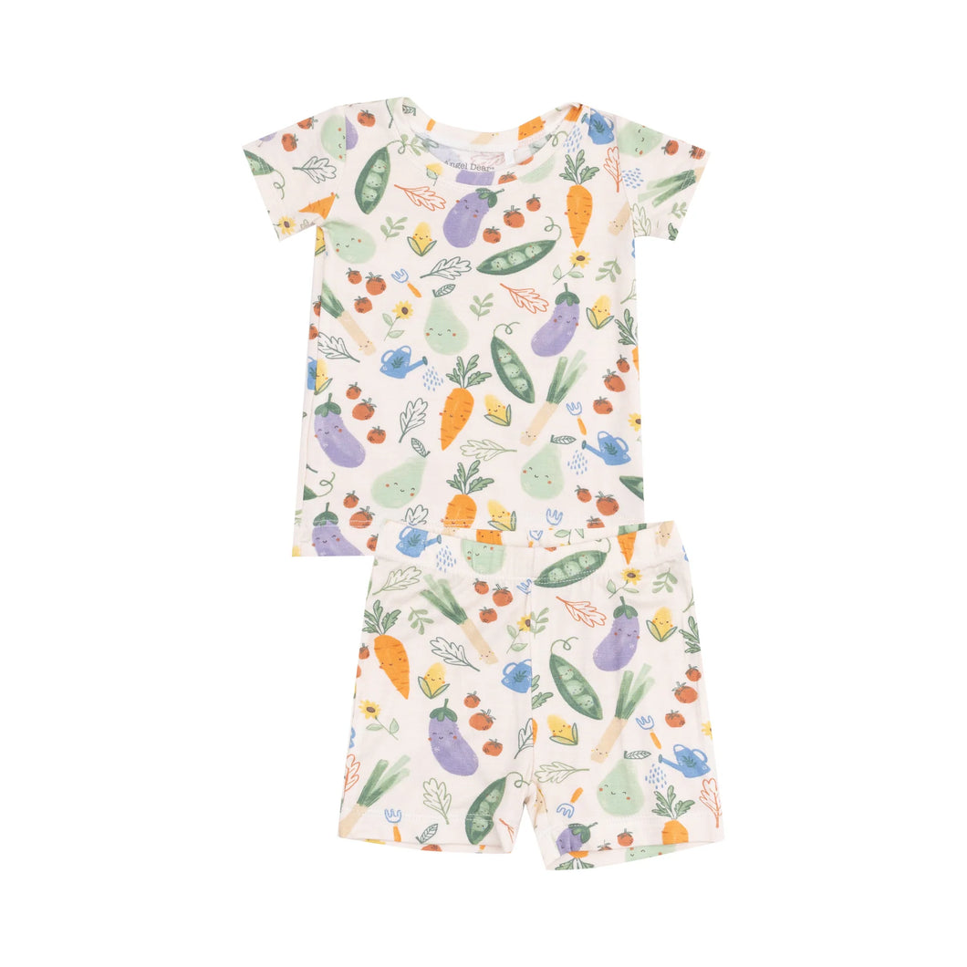 Veggie Patch Short Sleeve Lounge Wear Pajama Set