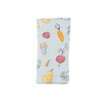 Watercolor Baby Veggies Bamboo Swaddle Blanket