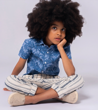 Day Party Shirt in Summer Blues