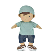 Levi in Sage - 100% GOTS Certified Organic Cotton Doll