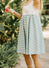 MADE IN HAWAII Whales & Waves Twirl Dress