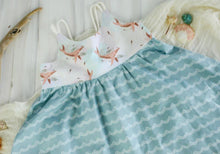 MADE IN HAWAII Whales & Waves Twirl Dress