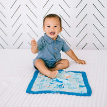 Reef Rascals Soft Bamboo Baby Security Blanket