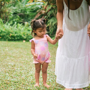 Seaflower Ruffle Romper