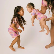 Seaflower Short Sleeve Kids Bamboo Two-Piece Pajama Set
