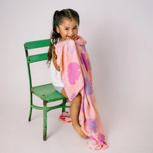 Seaflower Hawaiian Aloha Theme Bamboo Cotton blend Blanket