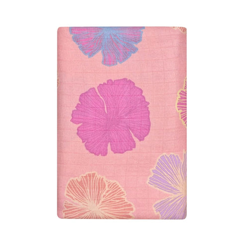 Seaflower Hawaiian Aloha Theme Bamboo Cotton blend Blanket