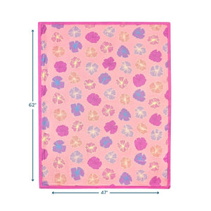 Seaflower Hawaiian Bamboo and Cotton blend Throw Blanket