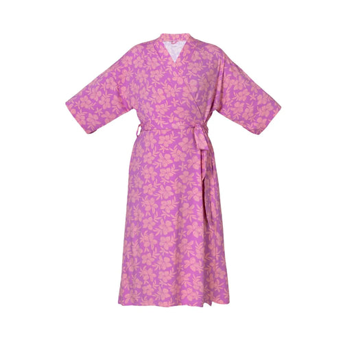 Sunrise Blooms Bamboo Women's Robe