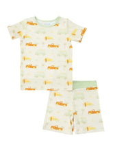 12-18mos - Beach Bound Short Sleeve Kids Two-Piece Pajama Set