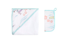 Duke Hooded Towel and Wash Cloth Set