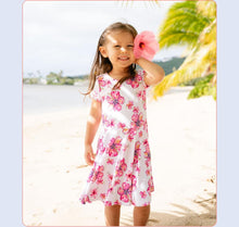 Hibiscus Kiss T-Shirt Twirl Dress