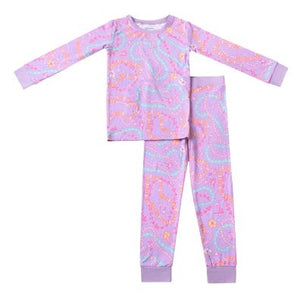 Lei Day Long Sleeve Kids Two-Piece Pajama Set