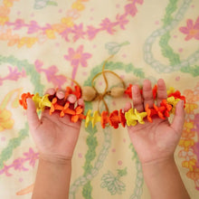 Lei Day in Sand Hawaiian Bamboo and Cotton blend Quilt