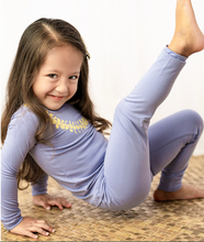 Lei Pua Kenikeni Long Sleeve Kids Two-Piece Pajama Set