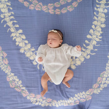 Lei Punahele Bamboo Muslin Swaddle Blanket