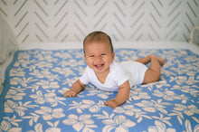 Plumeria Dreams Hawaiian Bamboo and Cotton blend Throw Blanket