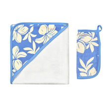 Plumeria Dreams Hooded Towel and Wash Cloth Set