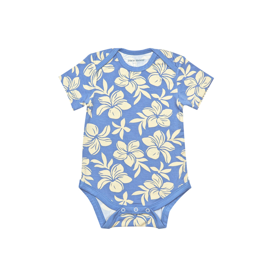 Plumeria Dreams Bamboo Onesie