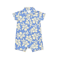 Plumeria Dreams Baby Polo Romper