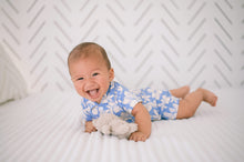 Plumeria Dreams Baby Polo Romper