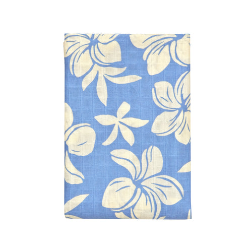 Plumeria Dreams Hawaiian Aloha Theme Bamboo Cotton blend Blanket