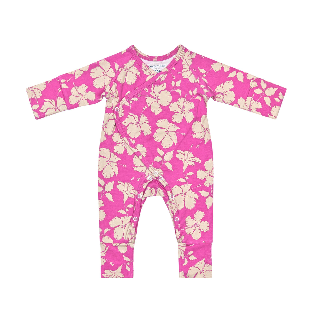 Salina Newborn Kimono Wrap Coverall