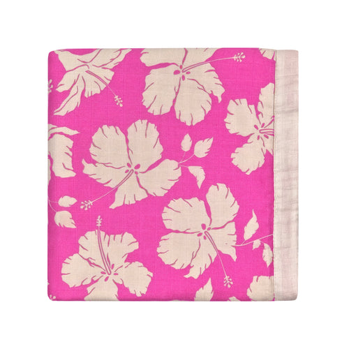 Salina Hawaiian Bamboo and Cotton blend Throw Blanket