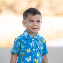 Shaka Code Bamboo Kids Polo Shirt