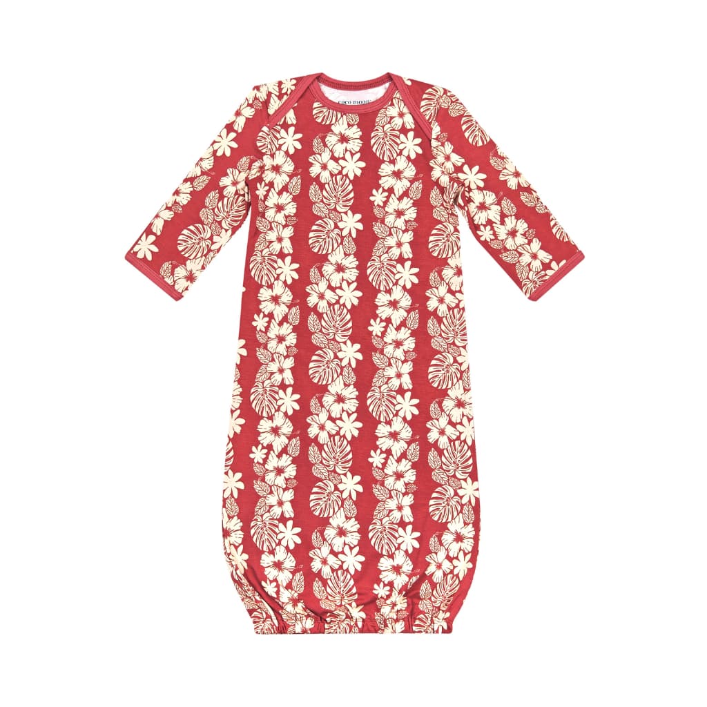 Vintage Aloha Bamboo Layette Gown