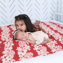 Vintage Aloha Bamboo Muslin Swaddle Blanket