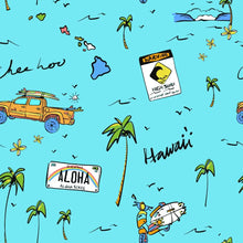 We Go Holoholo Hawaiian Bamboo and Cotton blend Quilt