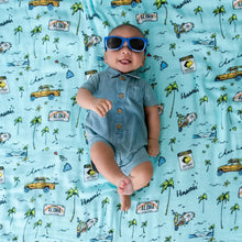 We Go Holoholo Hawaiian Bamboo and Cotton blend Quilt