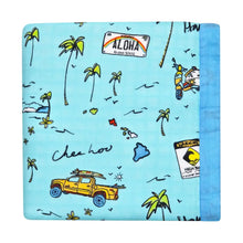 We Go Holoholo Hawaiian Bamboo and Cotton blend Quilt