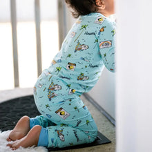 We Go Holoholo Long Sleeve Kids Two-Piece Pajama Set