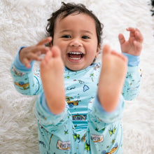 We Go Holoholo Long Sleeve Kids Two-Piece Pajama Set