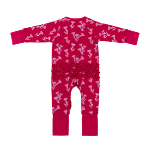 ʻŌhiʻa Lehua Bamboo Ruffle Coverall